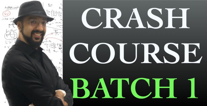 Crash Course Batch 1 JEE 2026