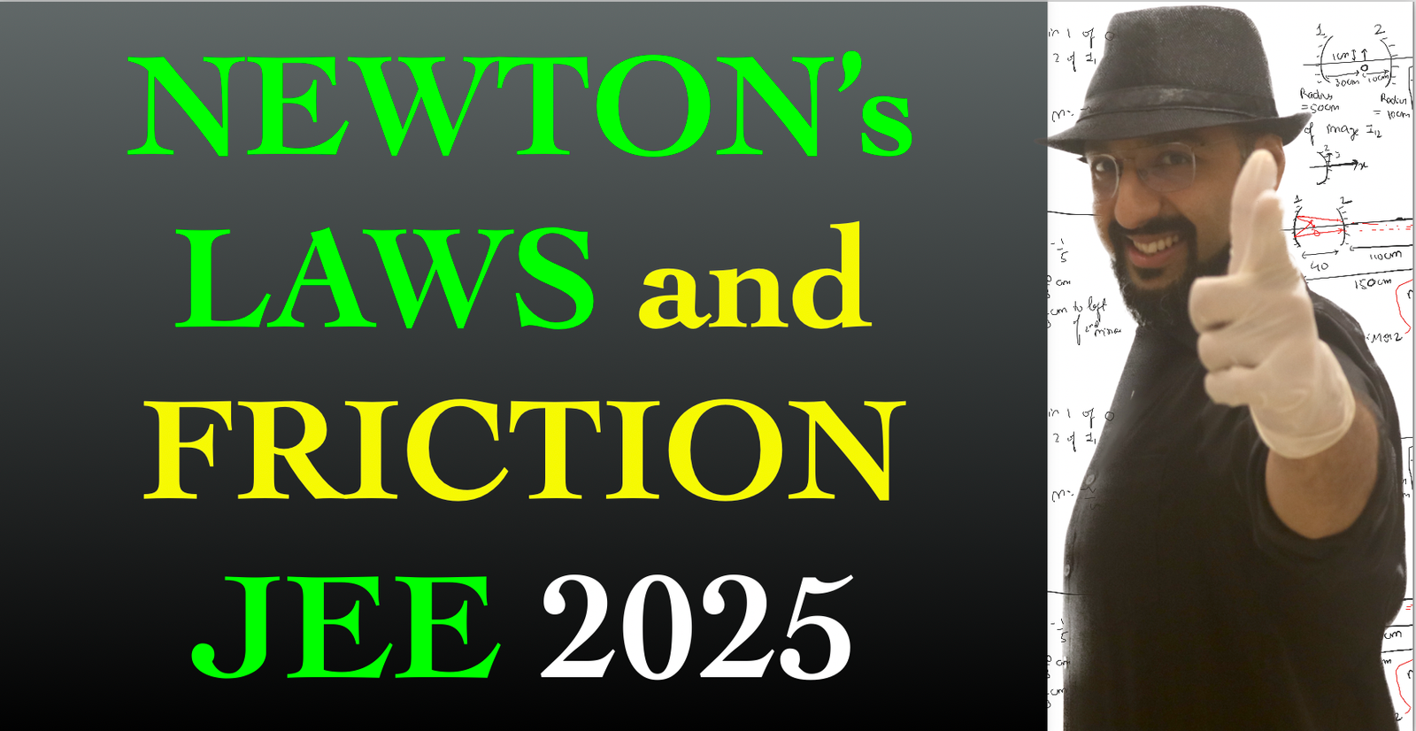 Newton’s Laws and Friction
