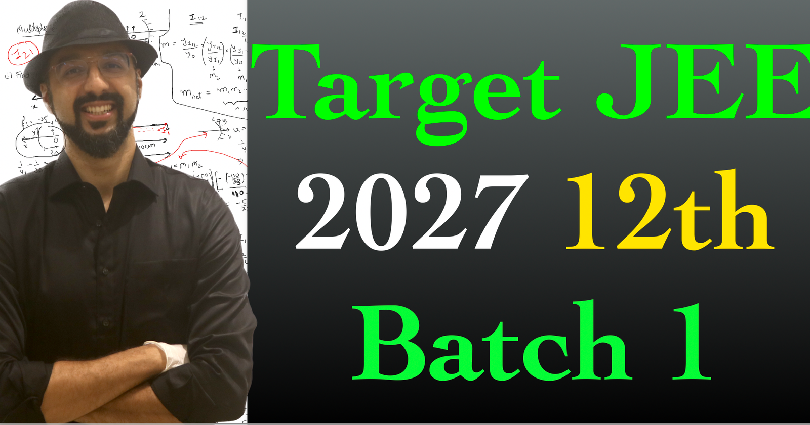 Target JEE 2027 12th Batch 1