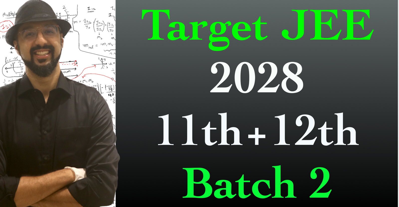 Target JEE 2028 11th+12th Full Batch 2